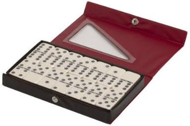 CHH Double 6 Profesional Sized Dominoes with Spinner - Ivory