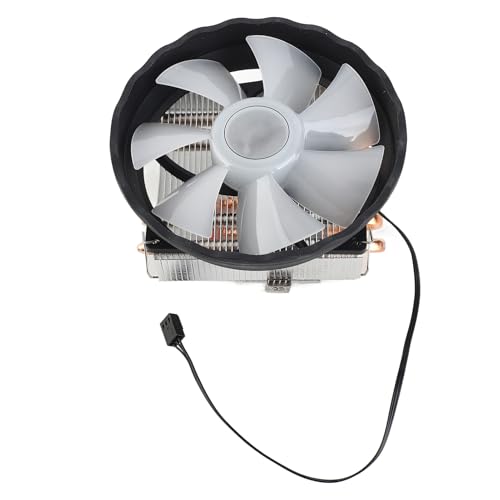 Enfriador de CPU universal compatible con socket LGA 1151 y AM4 con ventilador de 3 pines