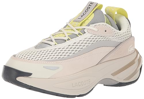 Lacoste Men's AUDYSSOR Sneaker, GRN/Off WHT, 11.5