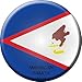 American Samoa Novelty Metal Circular Sign C-186