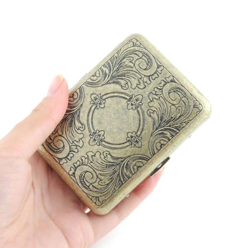 Pitillera metálica antichoque MAGICLULU para evitar cigarrillos rotos 4
