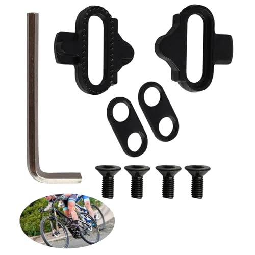 Riybyds Zapatos de Bicicleta de montaña x Hojas de Cerradura, Tacos SPD Zapatos de Ciclismo de Montaña Compatibles Sistemas SPD, Antideslizantes, Calas SPD, Calas MTB Riybyds Zapatos de Bicicleta de montaña x Hojas de Cerradura, Tacos SPD Zapatos de Ciclismo de Montaña Compatibles Sistemas SPD, Antideslizantes, Calas SPD, Calas MTB