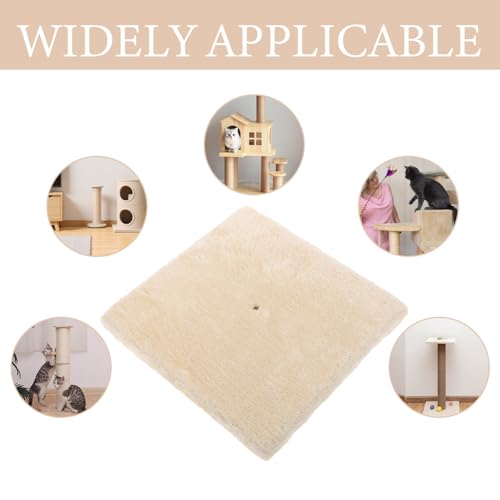 Base de repuesto para poste rascador duradera con tablero estable 3