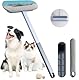 Tierhaarentferner, 4 in 1 Tierhaarentferner-Bürste für Katzenhaare und Hundehaare, Wiederverwendbare Fusselbürste für Kleidung, Teppich & Sofa