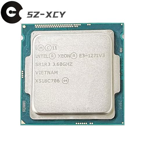 CPU E3 1271v3 3.6 GHz pour la virtualisation et le calcul de données sur PC - 2
