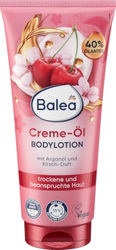 Balea Bodylotion 2er-Set mit Creme-Öl und Natural Beauty Lotion