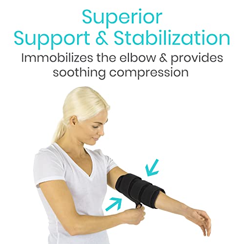 Elbow Splint Brace for Pain Relief - Arm Support for Tendonitis and Tennis Elbow