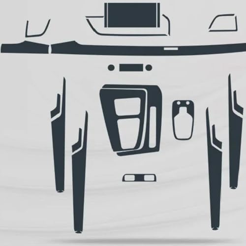 Film TPU pour console centrale Audi Q5 Sportback 2021-2023 protection anti-rayures