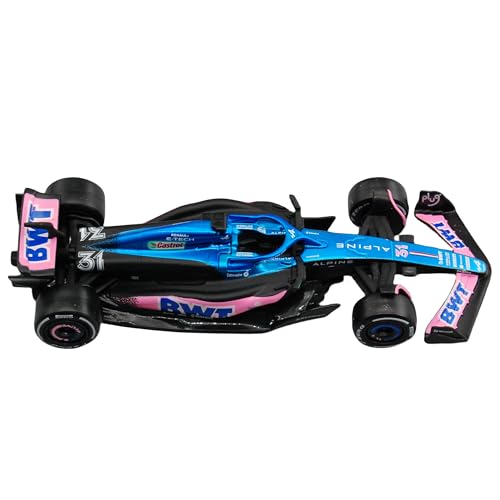 Modelo a Escala 1:43 Coche BWT Alpine F1 Esteban Ocon miniatura 5