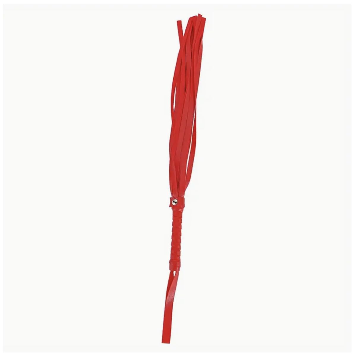 Mini fouet martinet rouge fessées claques BDSM chienne soumise sextoy