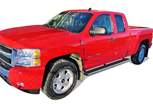 Estribos de acero inoxidable 304 para Chevy Silverado miniatura 6