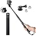 Produktbild Homeet Teleskopstange für GoPro, 73CM Selfie Stick All Aluminium Erweiterbar Action Cam Monopod für DJI OSMO Action, SJCAM, Akaso, Garmin Virb, YI 4K, Victure, Qumox, Crosstour, Apeman Action Kamera