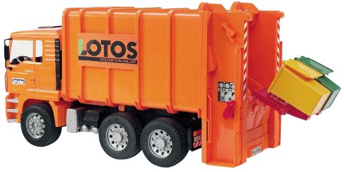 Preisvergleich Produktbild bruder 02762 - Man TGA Hecklader Müll-LKW