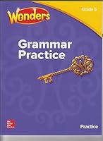 Wonders Grammar Practice Grade 5 0079033733 Book Cover