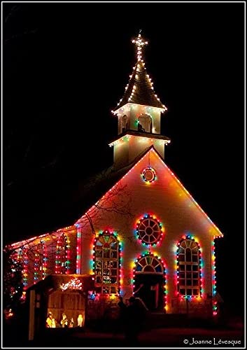Doratale C9 Christmas Lights 25Ft Multicolored Outdoor String Lights With 26 Ceramic Edison Bulbs(1 Spare), C9/ E17 Base, Hanging Vintage Multicolor Lights For Christmas Party Backyard Wedding Decor #TOP6