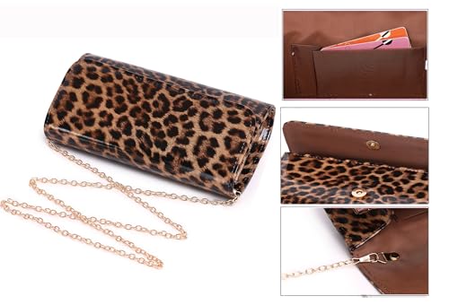 Image of Women Patent Leather Wallets Fashion Clutch Purses Evening Bag Many colors Handbag