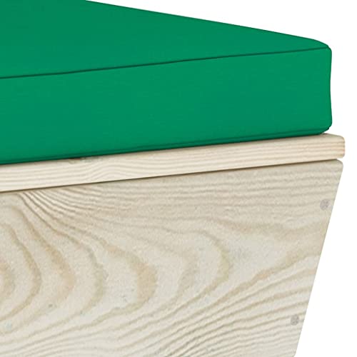 Genérico Sofá de palets de jardín 2 plazas con Cojines Madera de Abeto,Mobiliario,Muebles de jardín,Conjuntos de jardín,3063389 - imagen 7