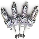 4 pcs Car Spark Plug 101905621B Compatible With Audi A6 ALLR0AD