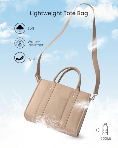 Image of LOVEVOOK Purse for Women Leather Tote Bag Purse and Handbags, Satchel Shoulder Crossbody Top Handle Bags with Zipper