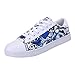 Produktbild Luckhome Damen Sneaker Damen Damenschuhe Sneaker Sneakers Fitness Laufband Socken Damenmode Paare Graffiti Bunte Schuhe Herren Sport Board Schuhe TurnschuheBlauEU:41