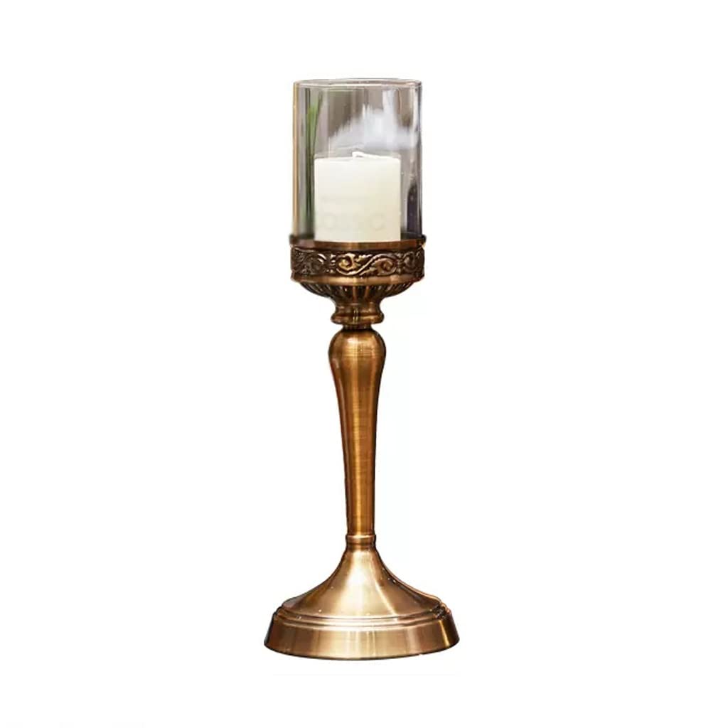 HTTGDGDH European Candlestick Place Piece Candle Table Wedding Props Romantic Candlelight Dinner,
