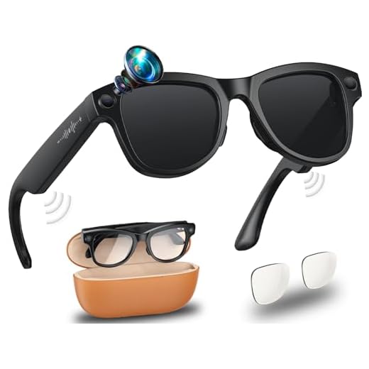 Smart AI Glasses with 4K Camera