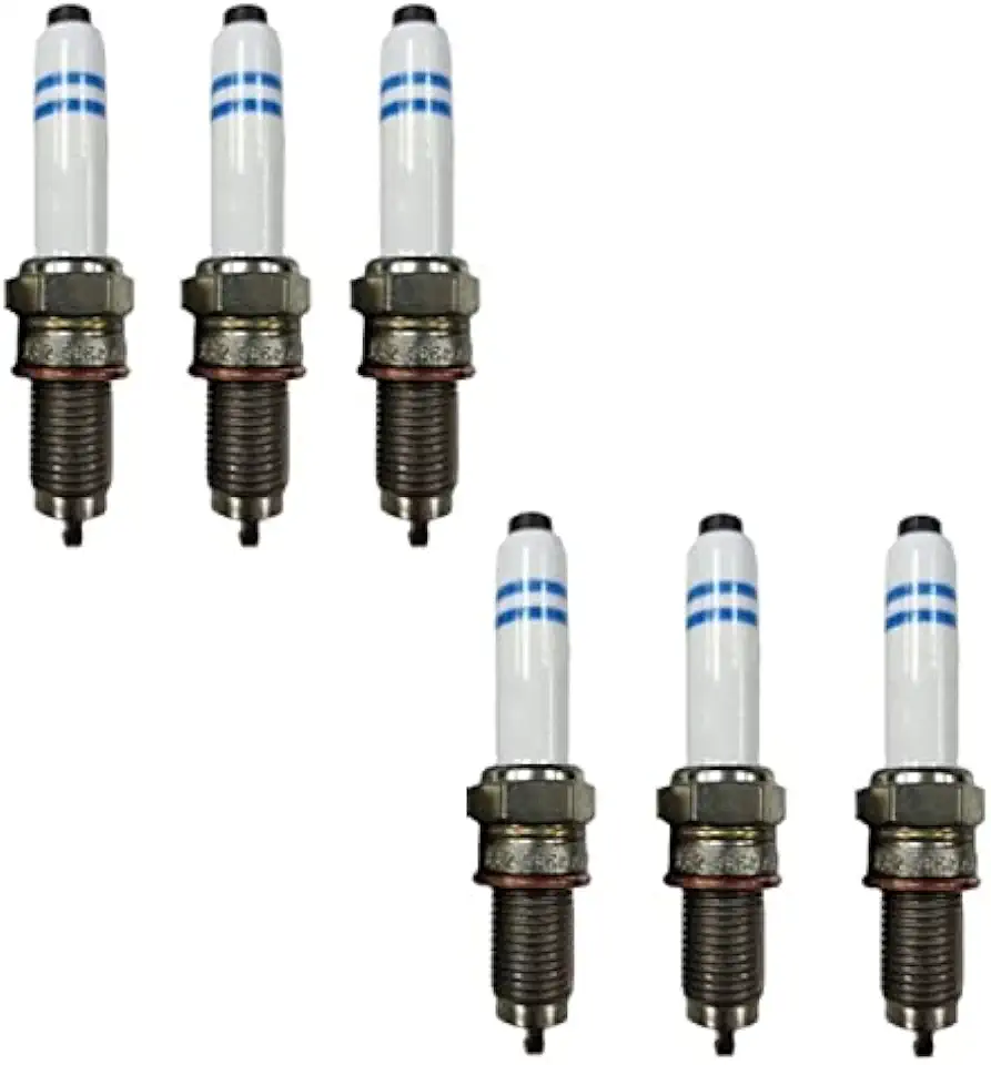 Velas de ignição para Volkswagen, compatíveis com Fusca, Golf, Polo e Santana (4/6 unidades) - Velas de ignição de platina