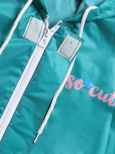 Image of Rupa Girls Polyvinyl Chloride (Pvc) Unisex Kids Unisex Rainwear, Cartoon Print Waterproof Long Longcoat /Raincoat With Adjustable Hood For Boy And Girl And With Space For School Bag. Pack Of 1