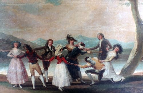 Toile décorative Blind Mans Buff Goya une finition artistique