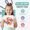 A&R CO. 3000+ Pcs Arts and Crafts Supplies & Materials for Kids - Ultimate Bulk Craft Kit for Boys & Girls with 99 Activities Book for Ages 3-5, 4-6, 6-8, 8-12 #4