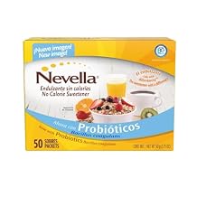Nevella No Calorie Sweetener with probiotics - 50 Packets of 1g 50 Packets