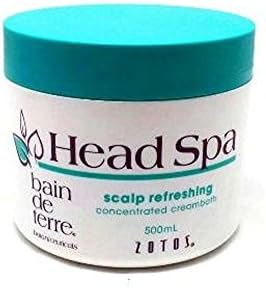 Bain De Terre Shiseido Head Spa Scalp Refreshing Concentrated Creambath 500 ML