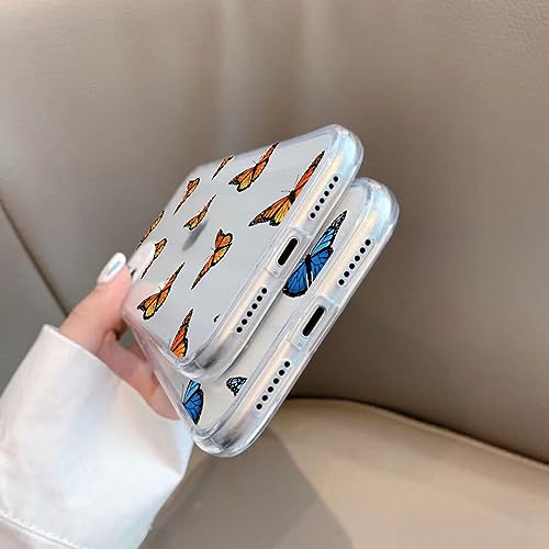 Coque iPhone XS Max transparente silicone avec motif papillon - 3