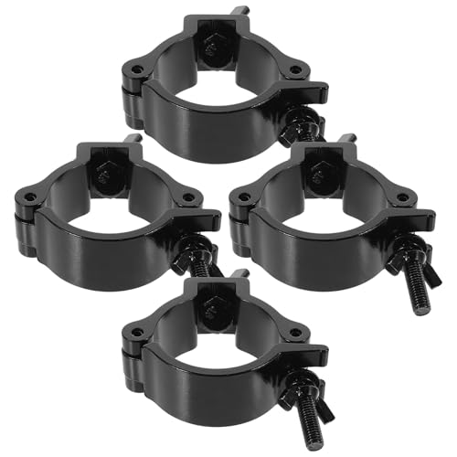 Pinces éclairage de scène lot de 4 crochets alu pour tube 50mm capacité 100kg