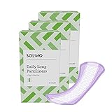 Amazon Brand - Solimo Daily Long Pantiliner, Long Length, 120 Count (3 packs of 40)