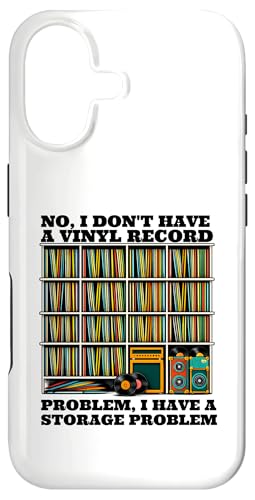 No I not have a Vinyl Record Problem Player Collector Love �X�}�z�P�[�X iPhone 17 �p