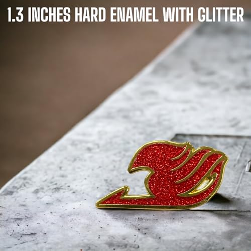 Image of FAIRY TALE PIN EMAMEL FAIRYTAIL PIN FAIRY TAIL EMBLEM FAIRYTAIL SYMBOL FAIRY TAIL MERCH FAIRY TAIL MERCH FAIRTAIL GIFT
