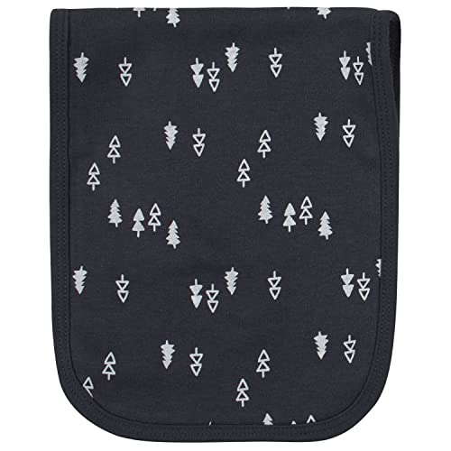 Gerber Unisex Baby 4-Pack Terry Burp Cloths, Grey Bear, 7.5" X 19" #TOP2