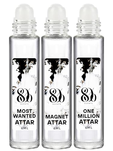 Image of 80% Scents Attar Perfume for Men & Women - Long Lasting Attars for men & women - Designer Cologne