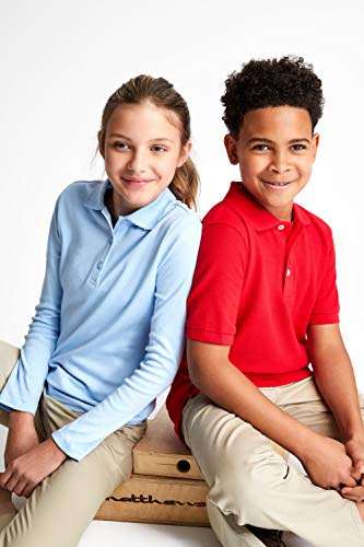 Image of French Toast Boys' 2-Pack Short Sleeve Pique Polo Shirt