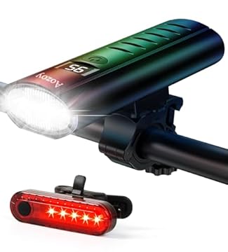 bike light set usb rechargeable