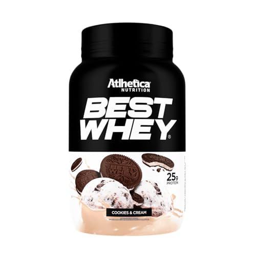 Best Whey (907g) - Sabor Cookies and Cream, Atlhetica Nutrition