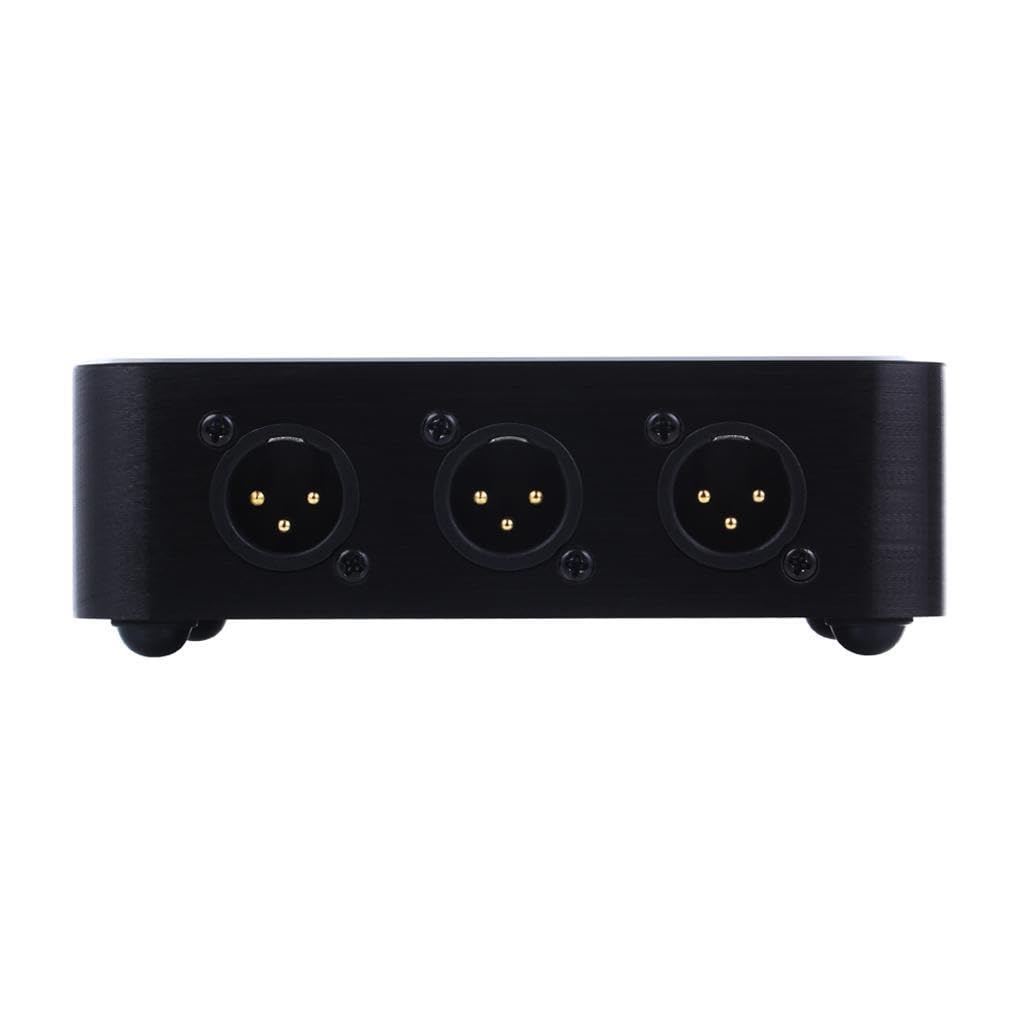 XLR Lautsprecher Splitter: Mühelose Verteilung von Line Pegel Signalen und optimale Leistung im Audio Setup. Audio Lautsprecher Splitter Adapter XLR Box