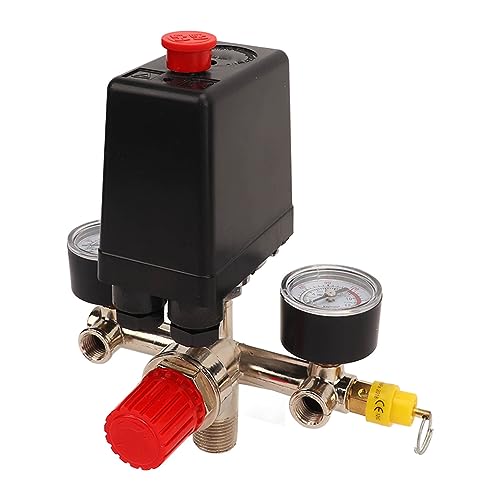 Régulation précise de l'air par pressostat de compresseur pour projets de bricolage