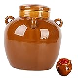 Pot de conservation des cornichons - ce pot de conservation des cornichons en céramique est facile à nettoyer et ne prendra pas de d'efforts, pot de conservation en céramique