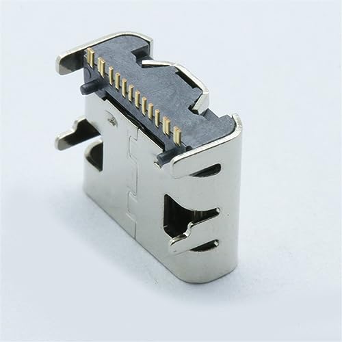 Conector tipo C de 16 pines SMD con soporte DIP para soldadura de alta resistencia 6