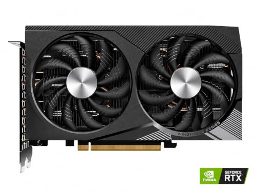 Image of Gaming NVIDIA GeForce RTX 3060 WINDFORCE OC 12GB GDDR6 pci e x16 Graphics Card (GV-N3060WF2OC-12GD) Pre-Owned