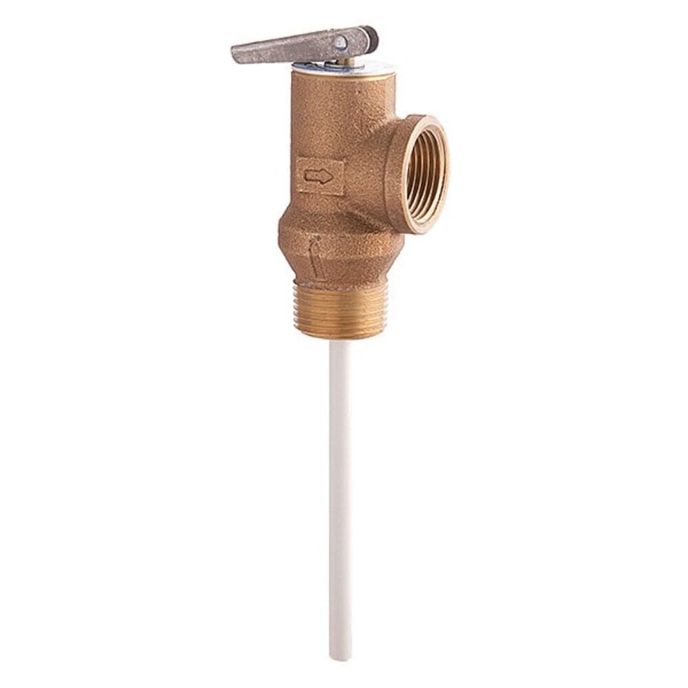 Watts Water Technologies LF100XL 125-210 Válvula de Alivio de Temperatura y presión, 3/4 Pulgadas, sin Plomo – 296204