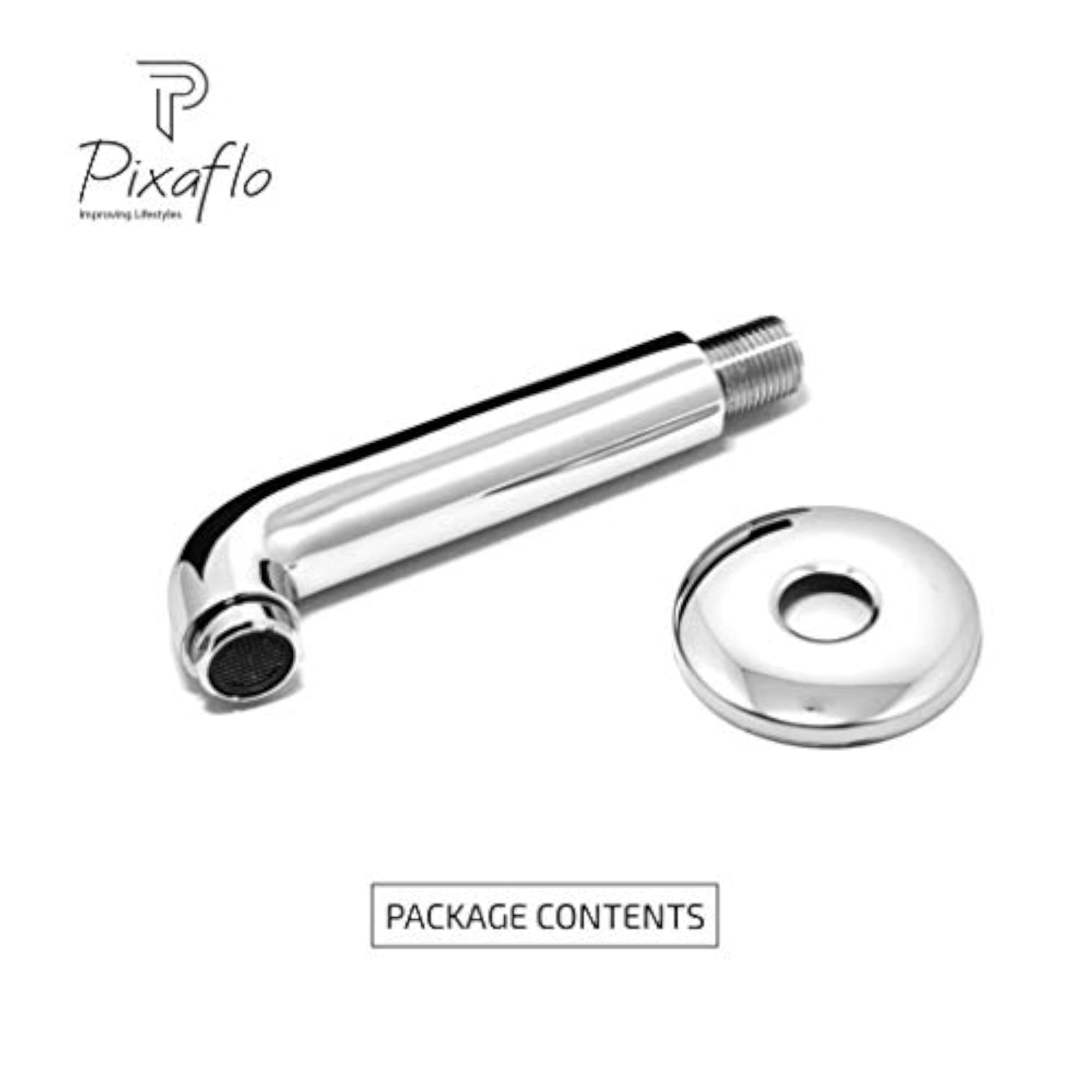 Florent Brass Bath Tub Plain Spout with Wall Flange