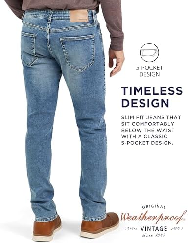 Style Comfort Meet: Weatherproof Vintage Men’s Jeans Review